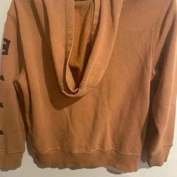 Timberland hoodie youth brown full zip jacket sweatshirt - Picture 6 of 7